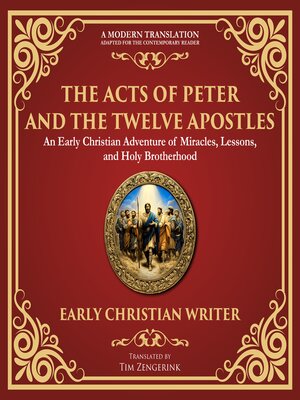 cover image of The Acts of Peter and the Twelve Apostles